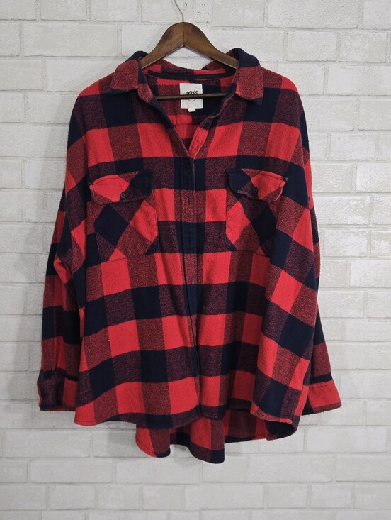 aerie Tops - aerie have flannel print Shacket top